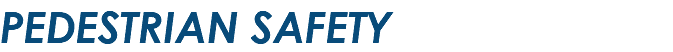 pedestrian safety